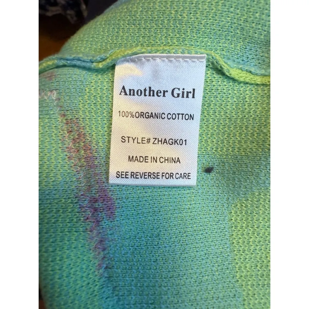 Molly Monroe Apparel Handmade Strapless Knit Dress Cameo CryBaby Blue Size M - Image 10