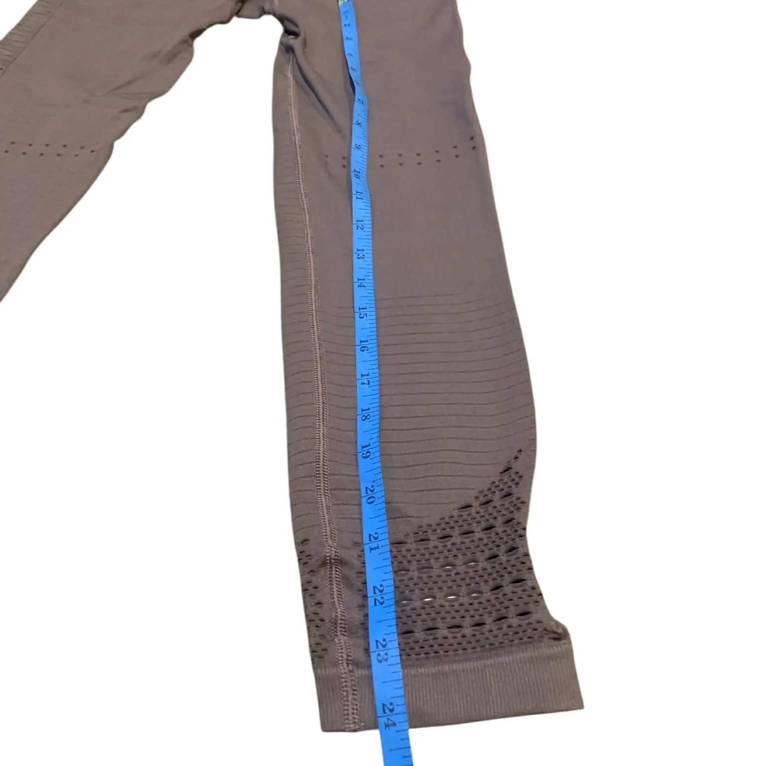 ​Gymshark Energy Seamless Set Taupe Brown Leggings M Sports Bra XS Athleisure - Image 10