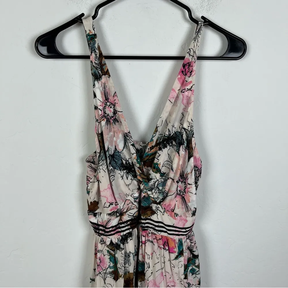 Anthropologie  Plenty by Tracy Reese Floral Wide Leg Jumpsuit - Image 3