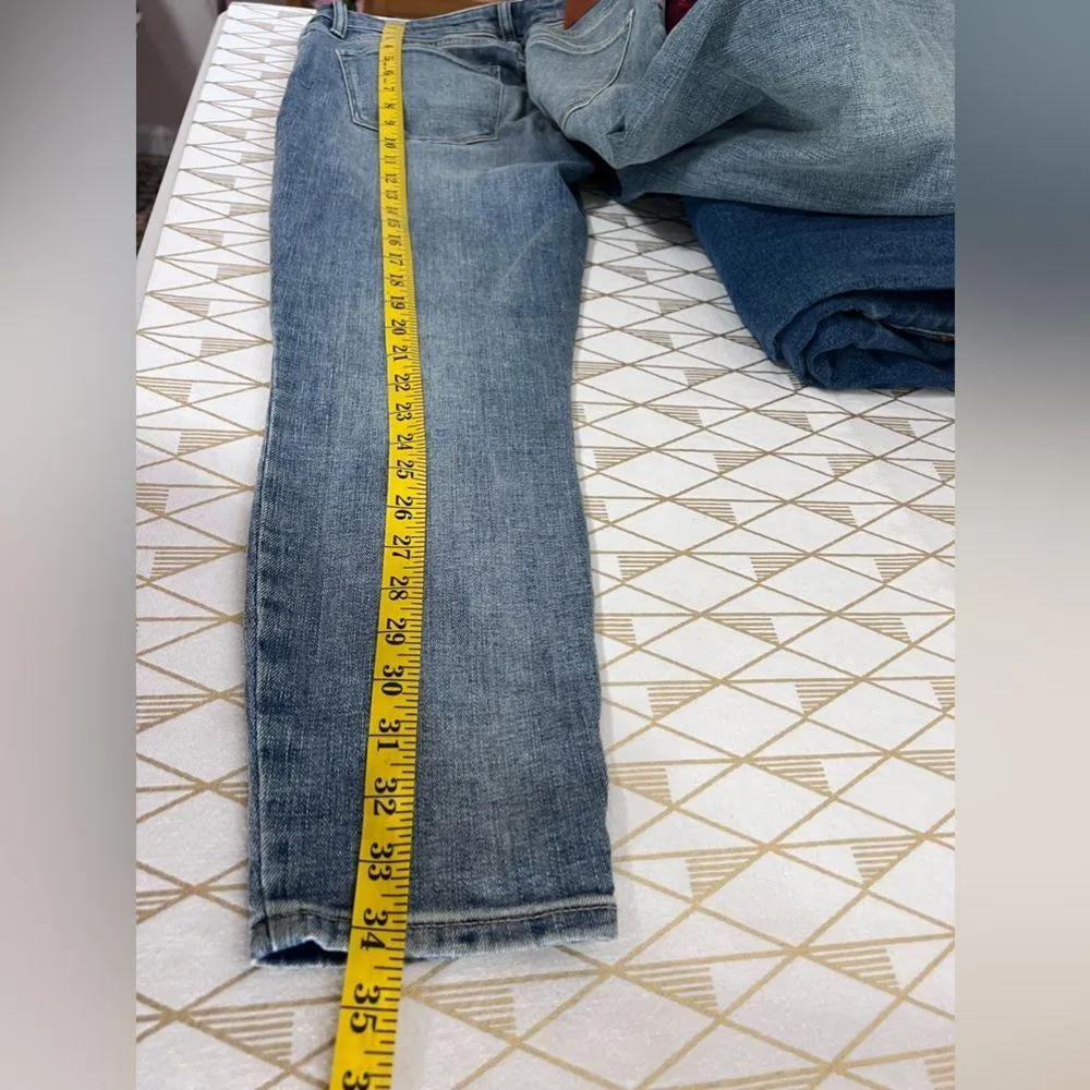 Lucky Brand Low Rise Crop Lolita Denim Jeans Size 8/29 - Image 9