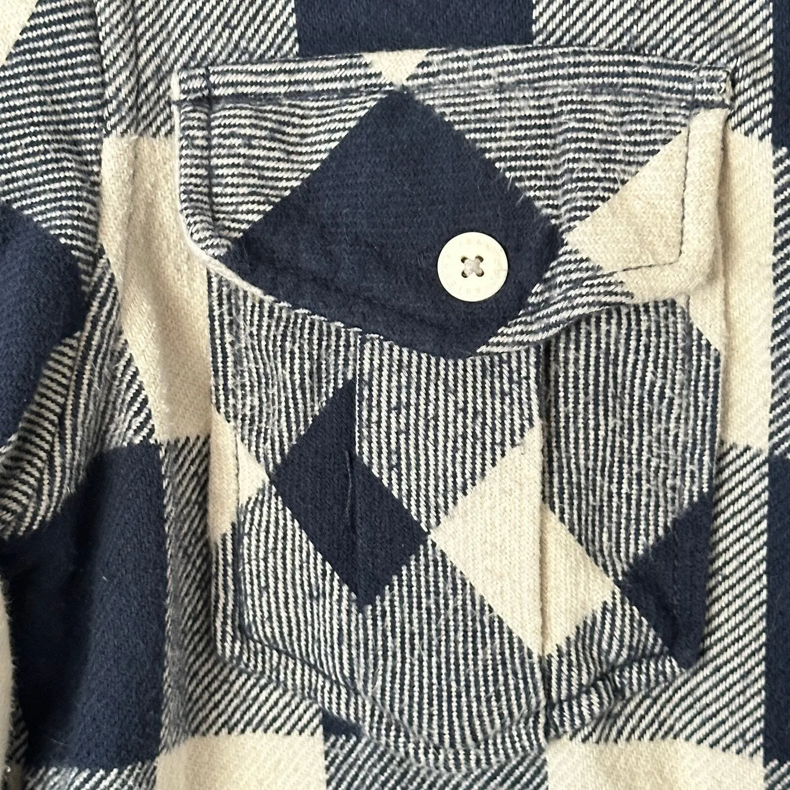 Arizona Jean Co‎ Women Jacket Sz S Buffalo Plaid Flannel Shacket Gorp Outdoors - Image 6