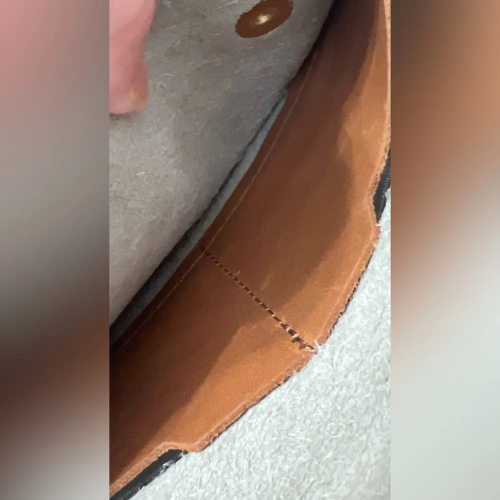 FINAL PRICE Beaudin Take Along Small Wristlet In Hair on Hide Brown - Image 7