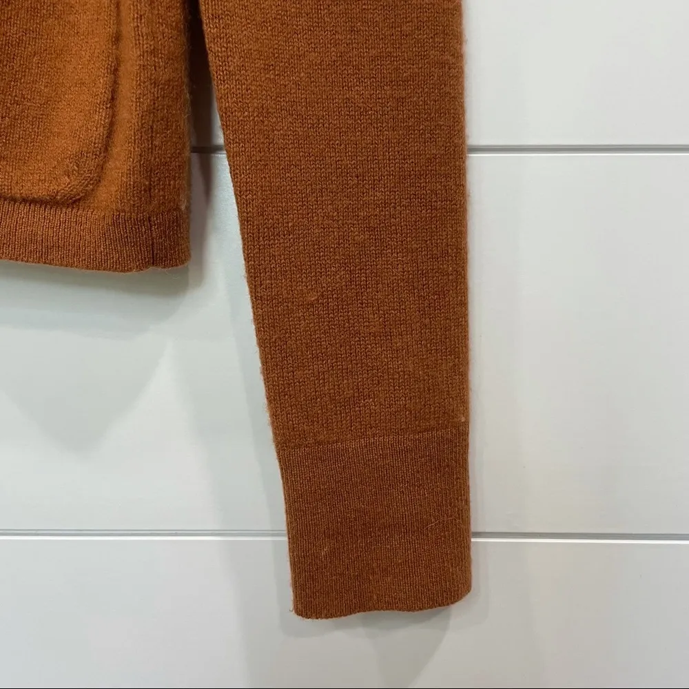 NAADAM Rust Cashmere Cardigan Size XS - Image 10