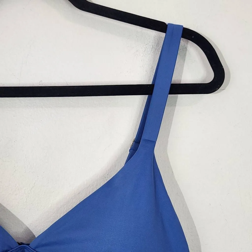 Andie Blue Bikini Top Blue Swim Top NWT Size XL Blue Andie Bikini Swim Top - Image 2