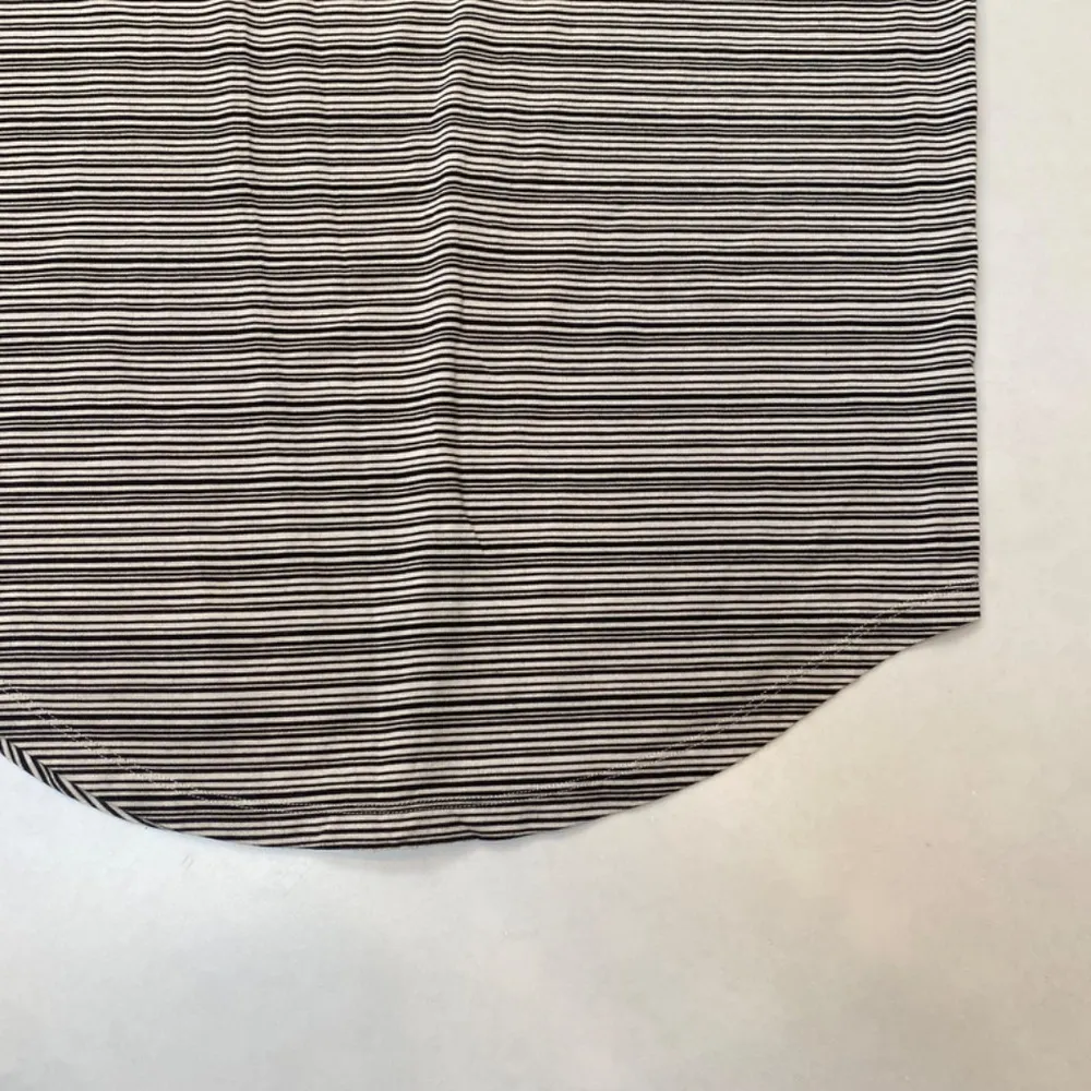 Athleta Cloudlight Stratus Black Ivory Stripe Long Sleeve - Small - Image 3