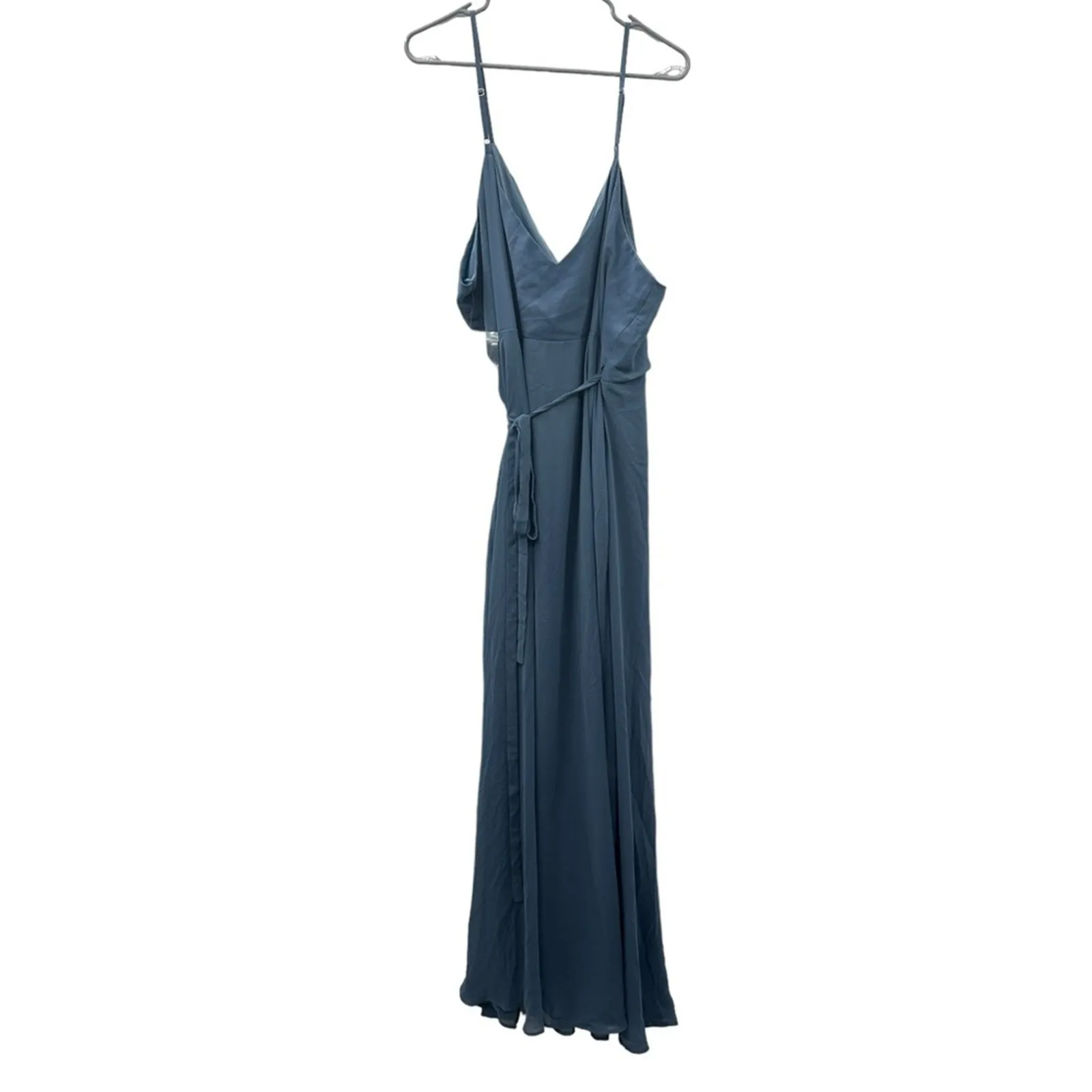 Birdy Grey Cindy Chiffon Wrap Maxi Bridesmaid Dress in‎ Twilight Sz 2X NEW - Image 7