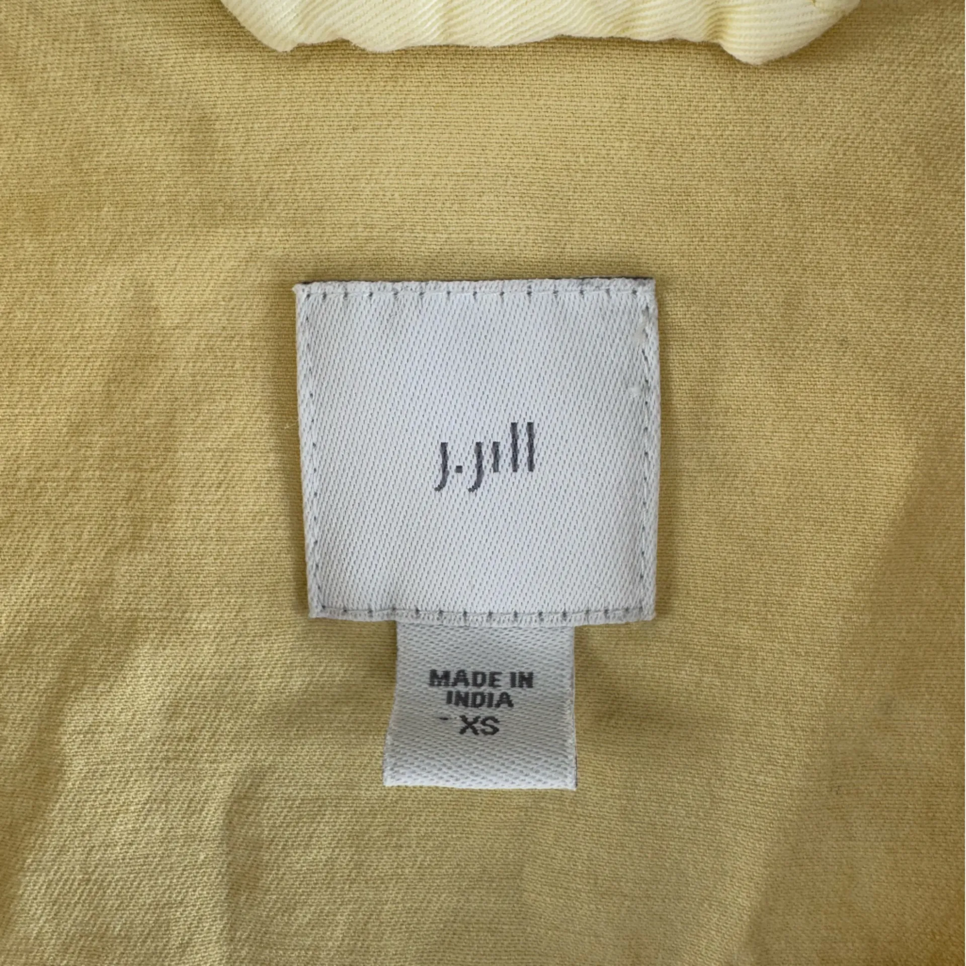J.Jill Butter Yellow Linen Blazer Jacket Size XS - Image 7
