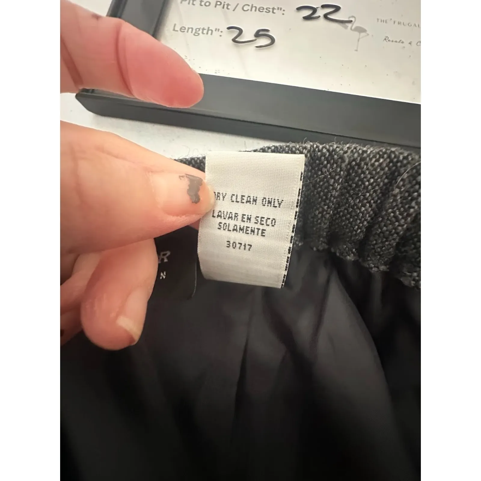 Wool Blend Fringe Midi Skirt Aztec Trim Boho Earthy Fall Festival Western 20W - Image 7