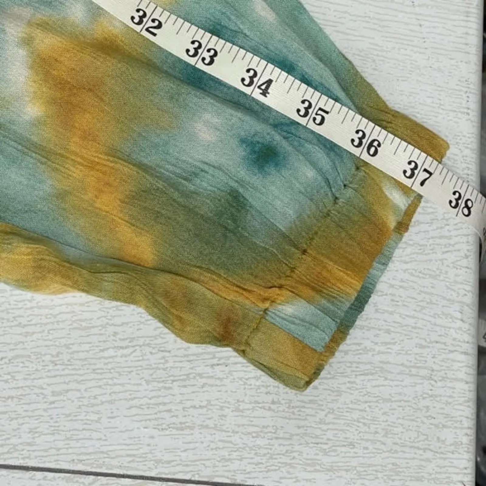 Band of Gypsies Tie Dye Crepe Jogger Pants NWT Size Small - Image 6