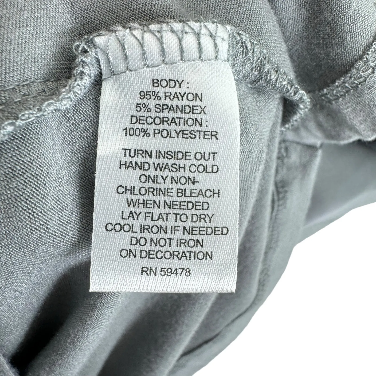 Mercer & Madison Gray Tiered Ruffled Satin Scoop Neck Sleeveless Tank Blouse XL‎ - Image 5