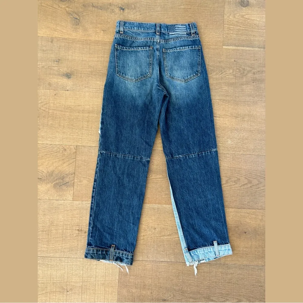 revice denim patchwork straight leg jeans - Image 8