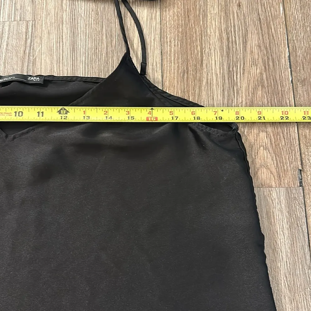 Feather top from Zara no feathers on the back of the shirt - Image 9