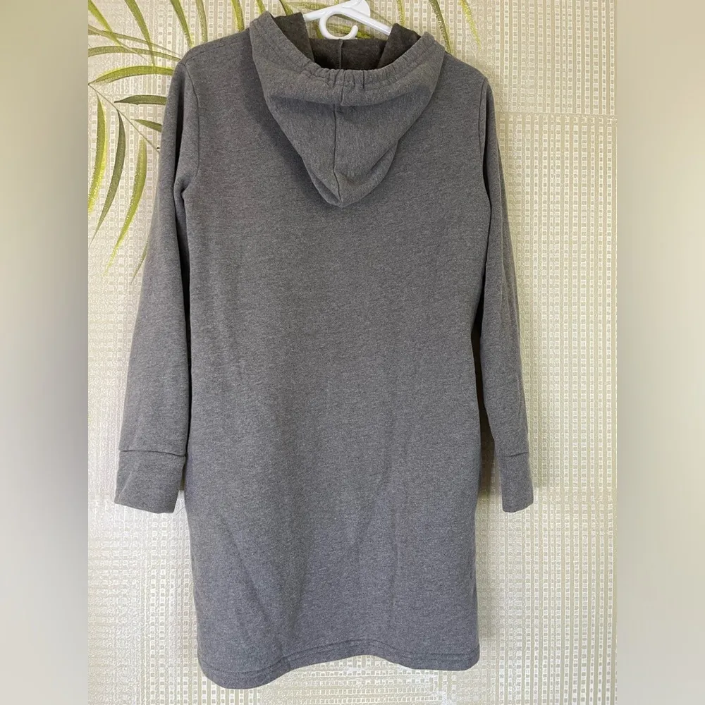 Cherryloom super soft gray hoodie night shirt Size M Size M - Image 4