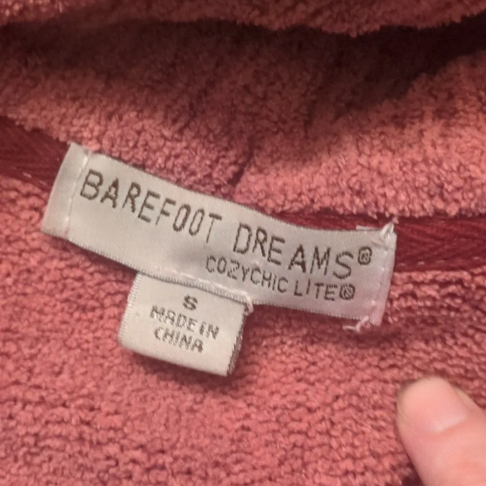 Barefoot Dreams  cozychic lite mauve pink open cardigan - Image 2