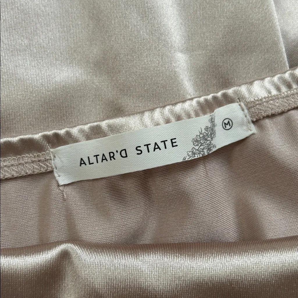 altar’d state satin mini dress - Image 3