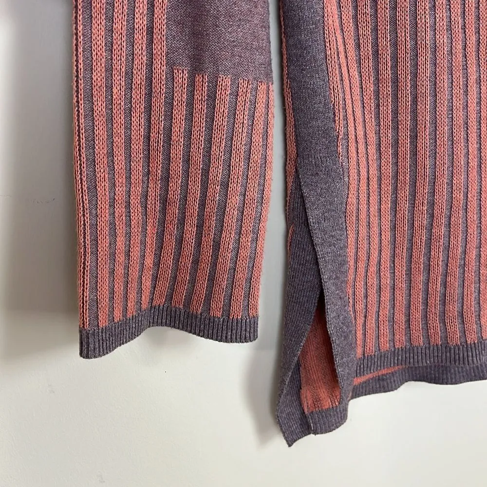 Smartwool Women's Sweater Ribbed V Neck Long Sleeve Baselayer Size Small - Image 5