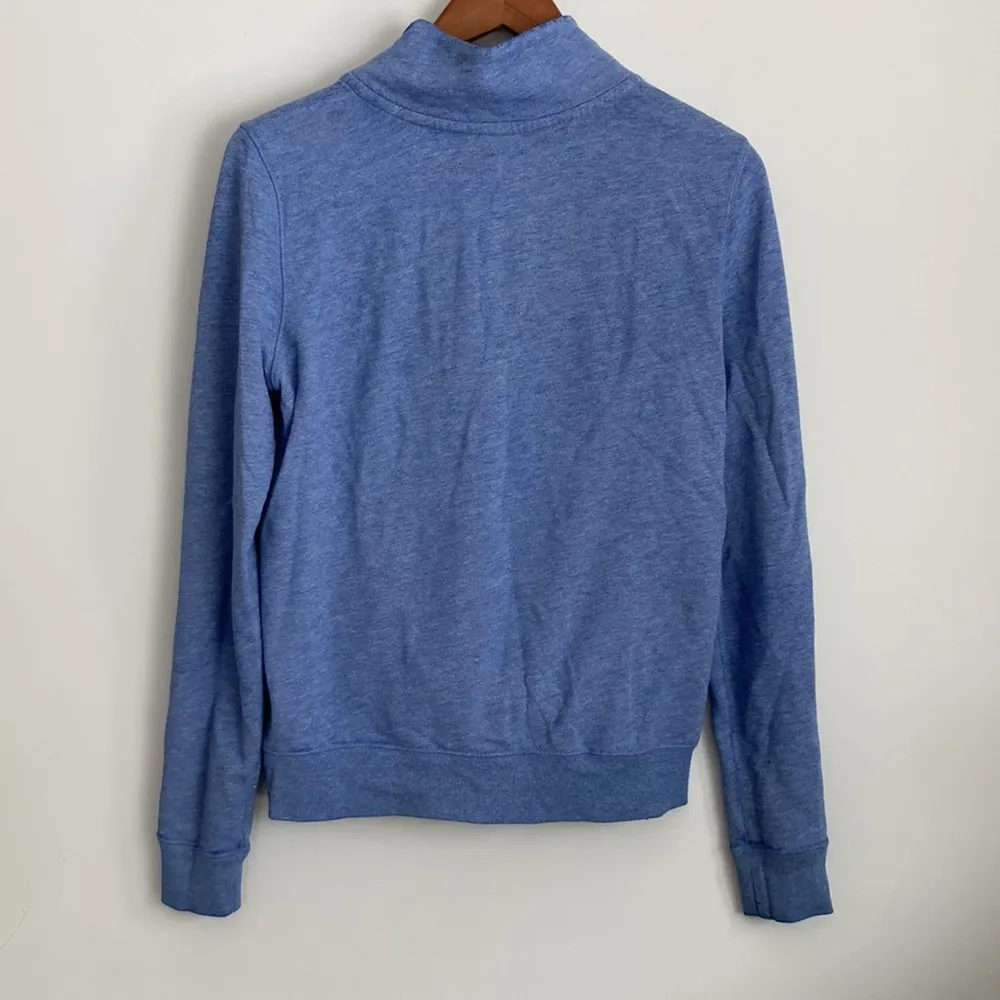 Pink| Blue 1/2 Zip Sweatshirt sz small - Image 5