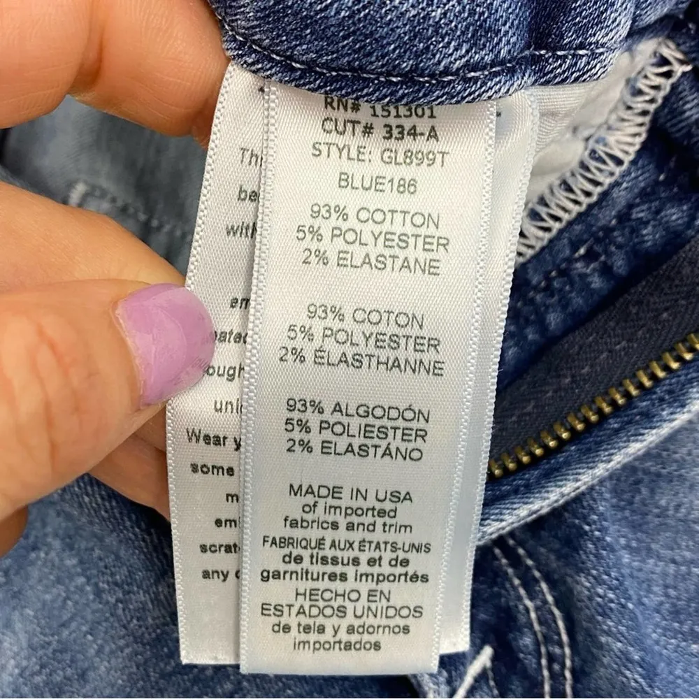 Good American Good Legs Distressed Skinny Jeans High Rise 6/28 - Image 5