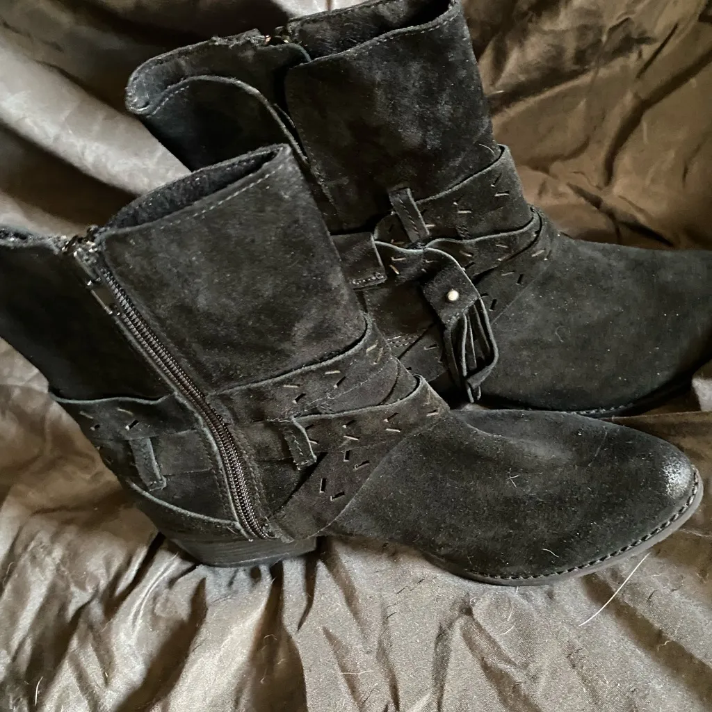 Naughty Monkey Black Ankle Boots - Image 7