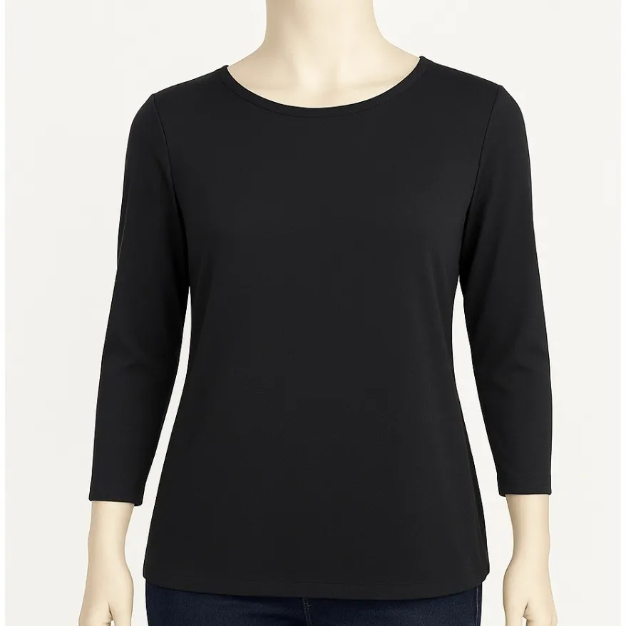 Susan Graver Shirt Women Button Back Statement Piece Neutral Animal Print Bow XS - Image 2