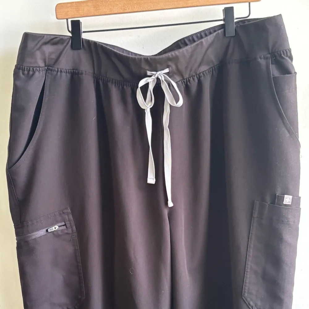 Figs Livingston‎ Scrub Pants 4XL Tall nurse workwear hospital - Image 3