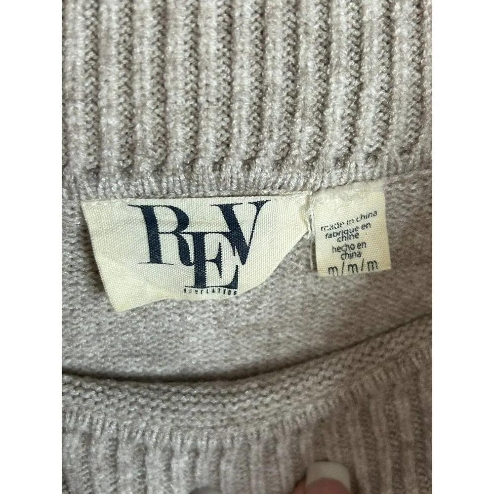 Rev Cowl Neck Sweater Size M Size M - Image 12