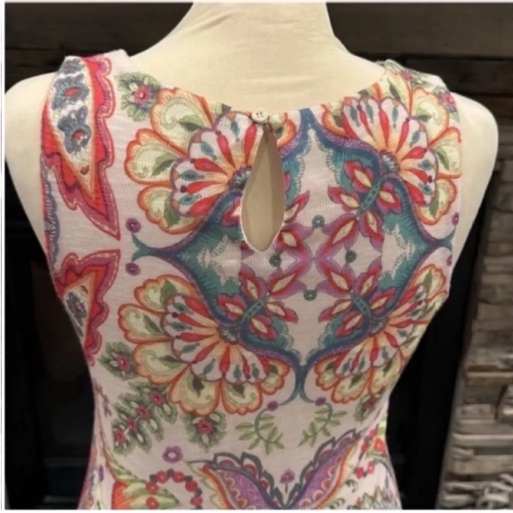 Desigual Colorful Paisley Sleeveless Mini Dress - Image 11