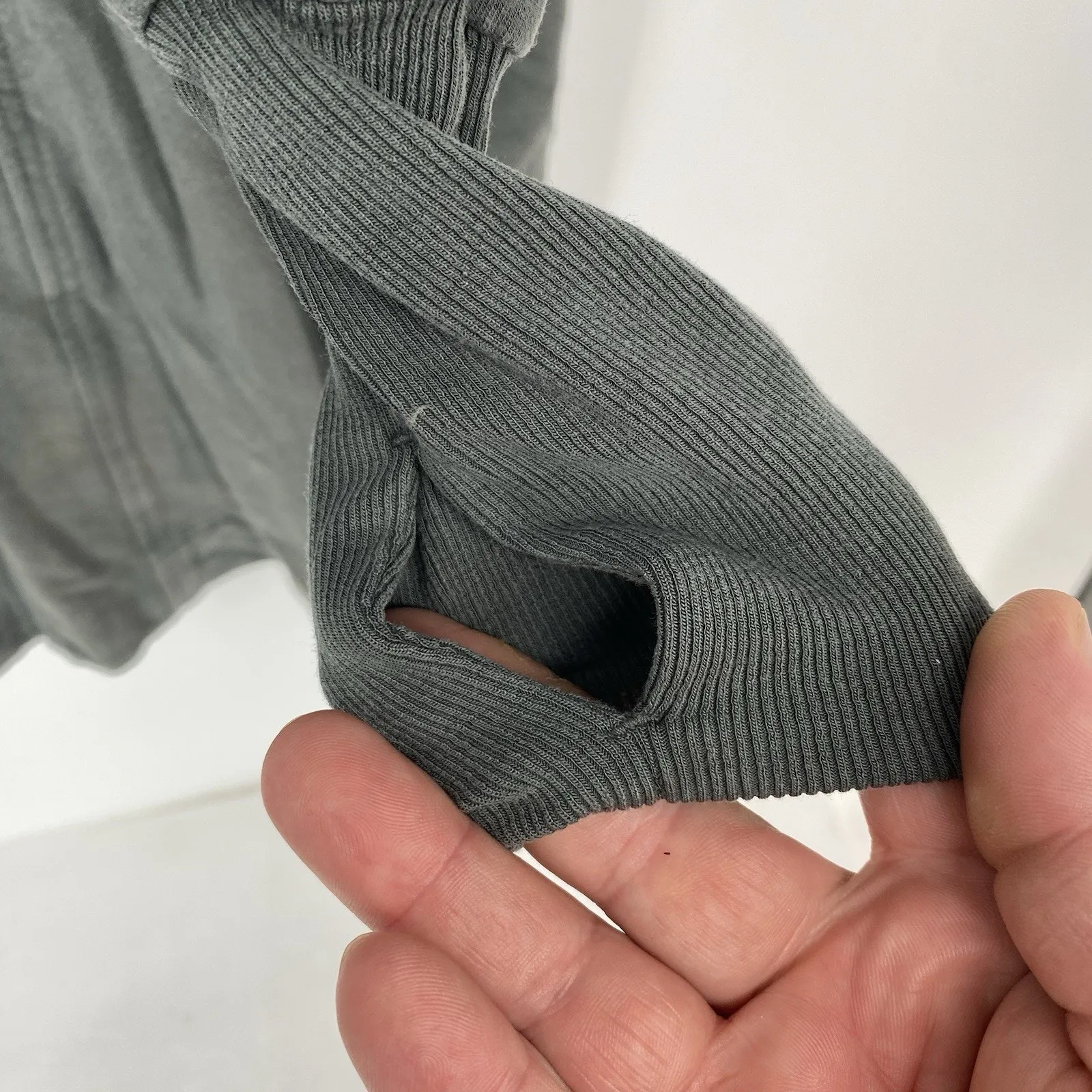 Athleta Mantra Yoga Wrap Oversized Hooded Cardigan Gray Women's Size XS - Image 6