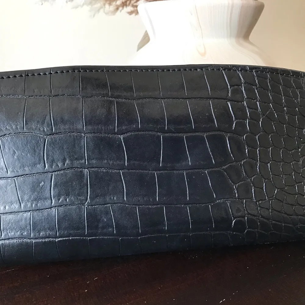 A New Day Croc Embossed Zip Around Continental Wallet - Image 3