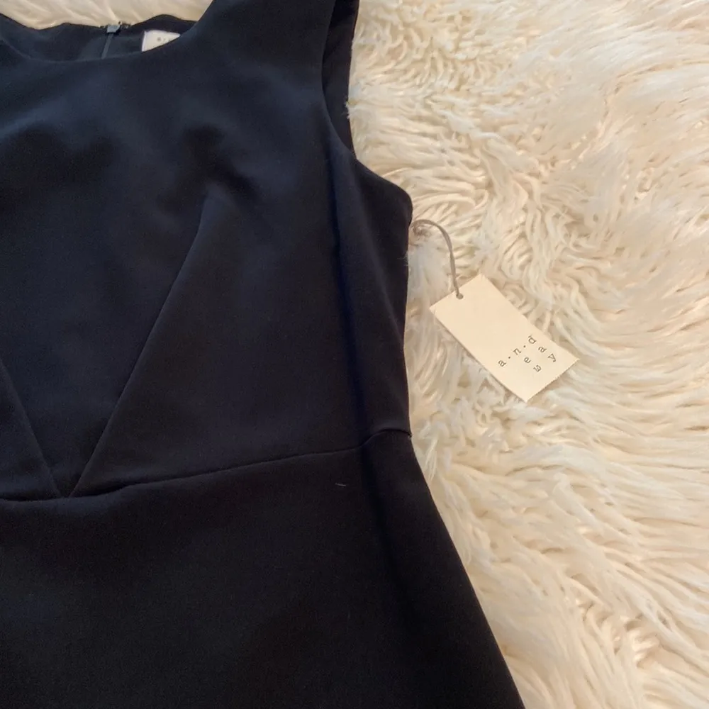 A NEW DAY DRESS size 4 length 34” bust 30” color black zipper back brand new - Image 12