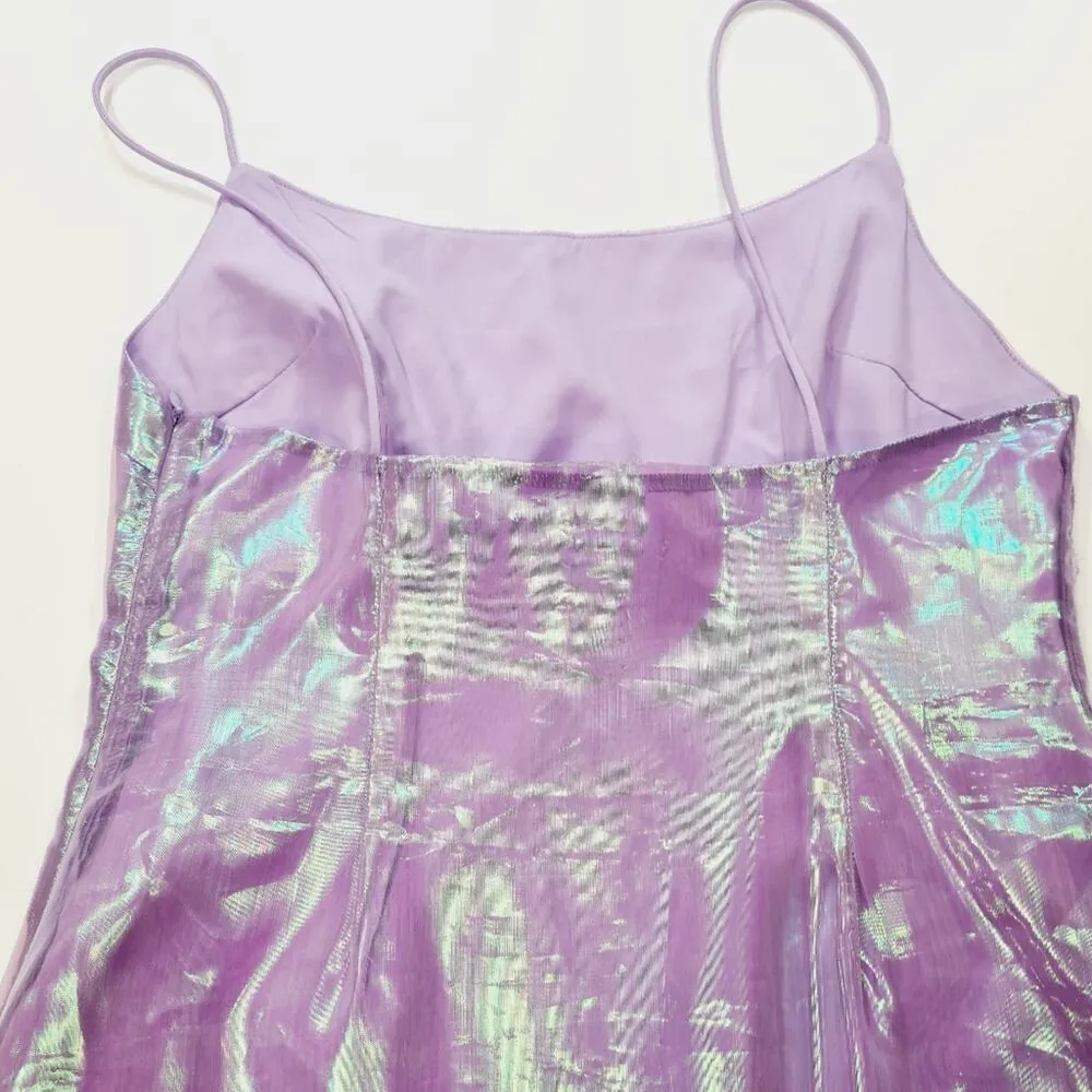 Superdown Rosalind Mini Dress in Purple Medium - Image 10