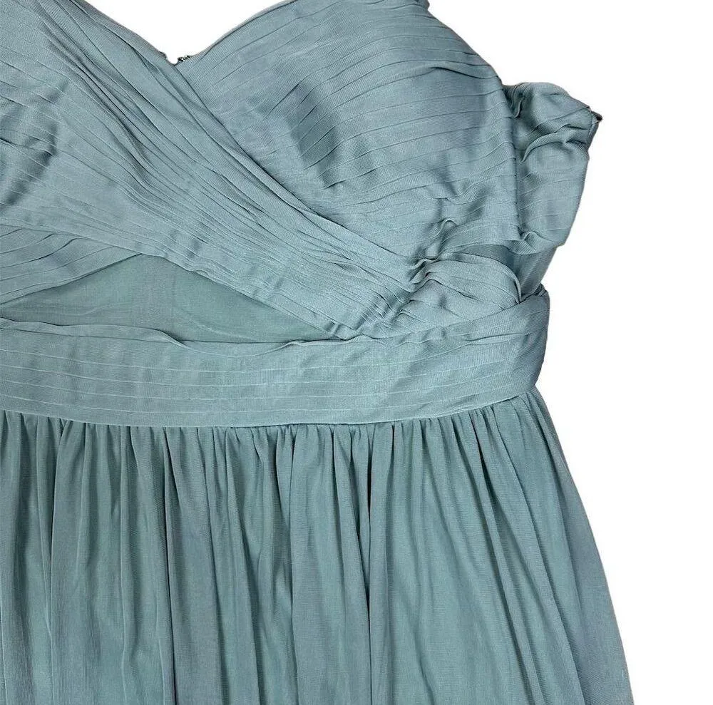 NWT Birdy Grey Elyse Bridesmaid Dress Curve 2X Plus Green Long Formal Sleeveless - Image 4