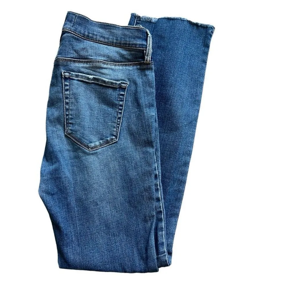 Womens Pacsun Super Stretch Raw Hem Festival Ankle Jeggings Jeans - Sz 25 - Image 4