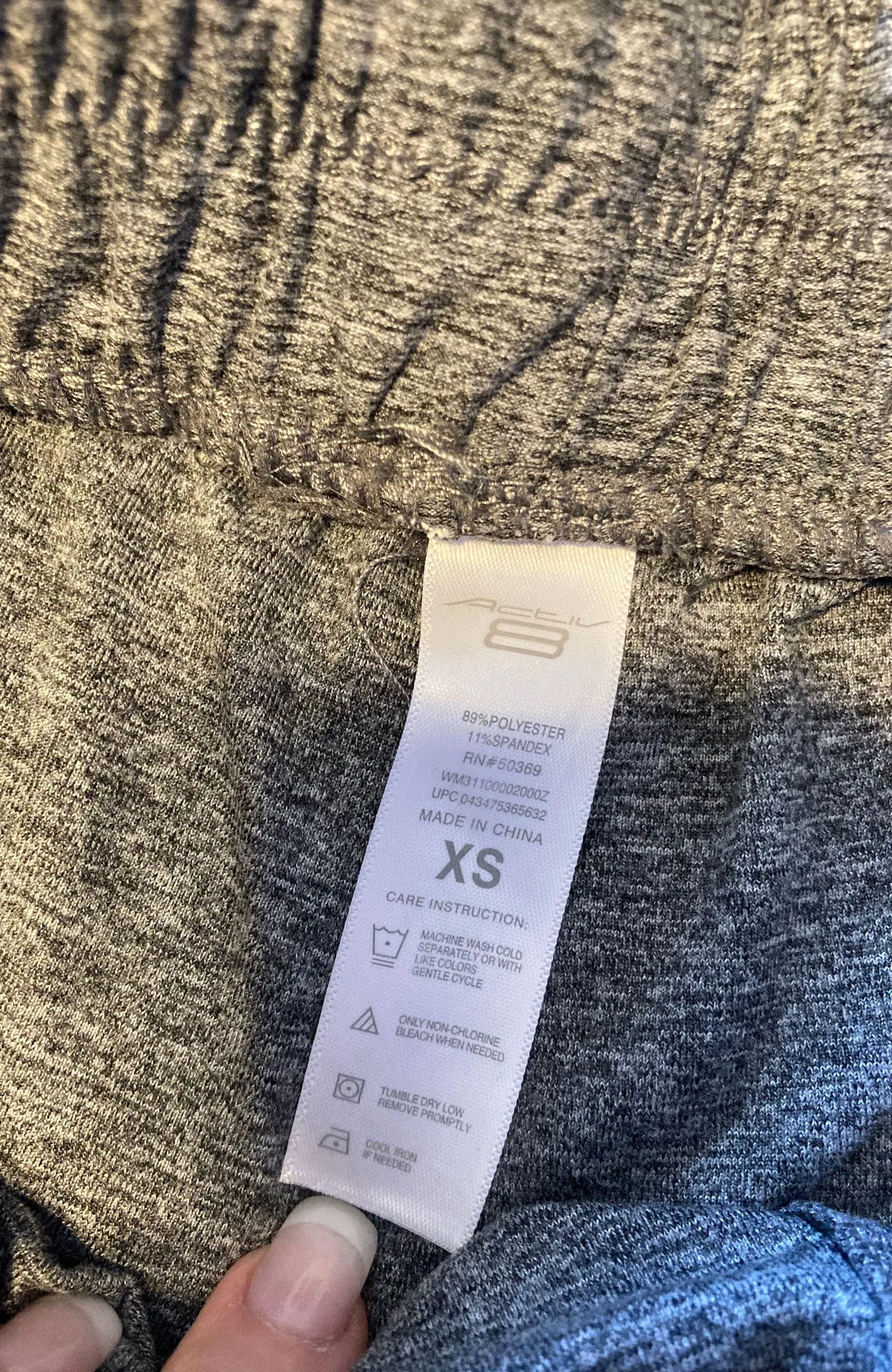 Grey Athletic Shorts Size XS - Image 3