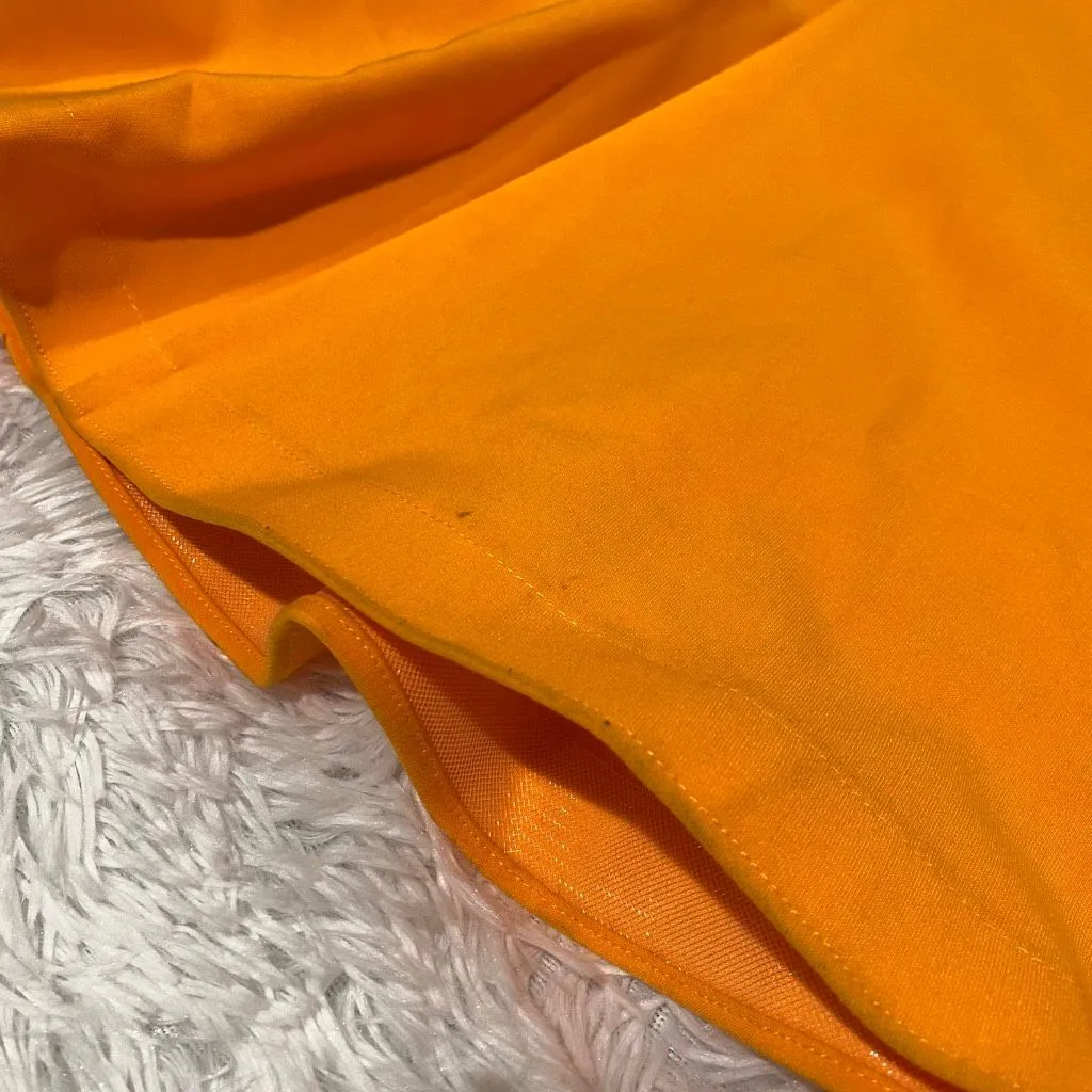 NEW Likely Lyla Trumpet Midi Dress in Orange Size 10 - Image 8