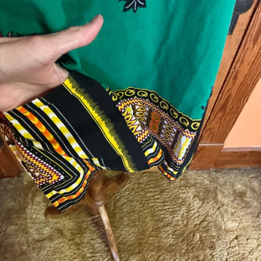 Vtg Colorful ethnic daishiki Size L - Image 6