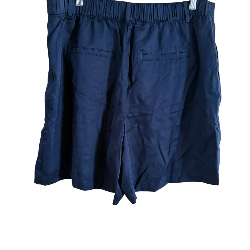 LOFT Blue Bermuda Shorts Tailored Fit - Image 3