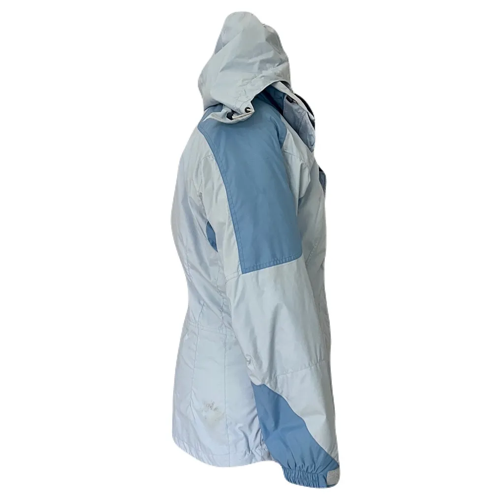 Columbia 4-in-1 Powder Blue Interchange Hooded Jacket, Size M - Image 4