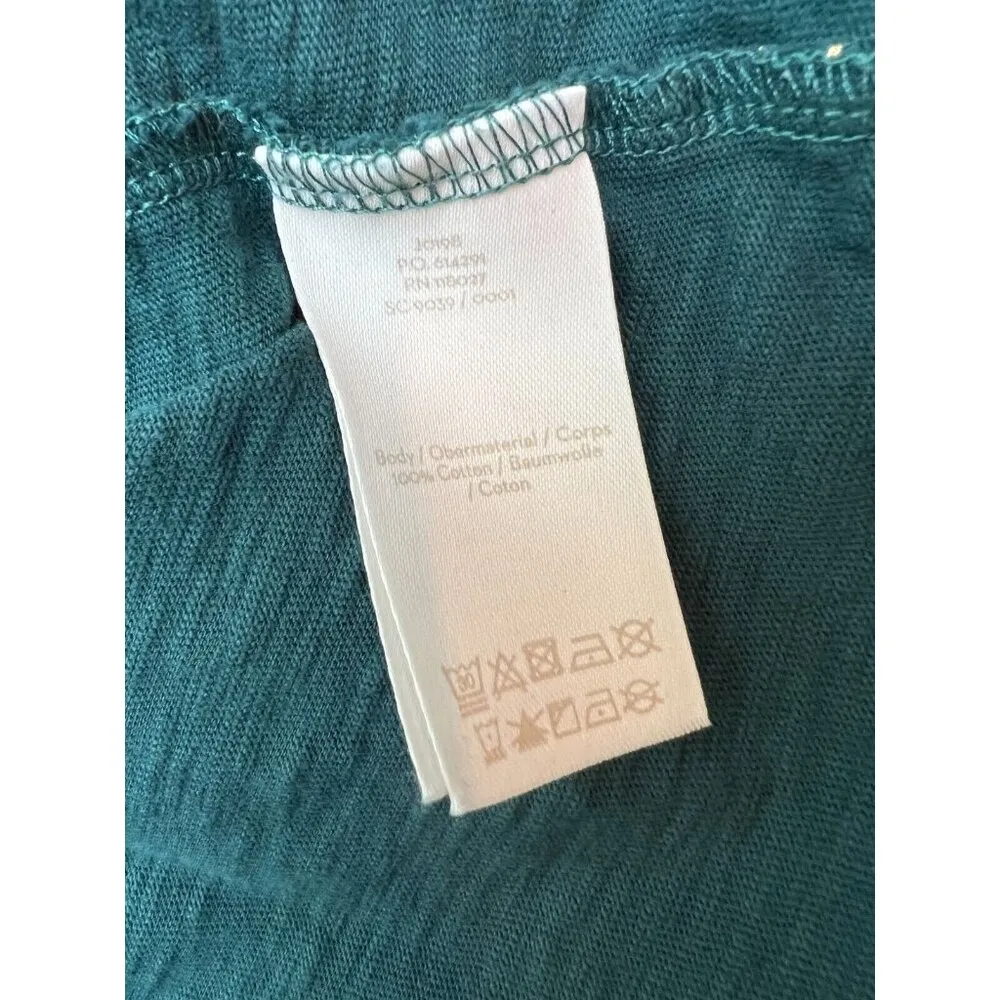 Boden Shirt Dress Paulina Pineapple Green Jersey T - Image 5