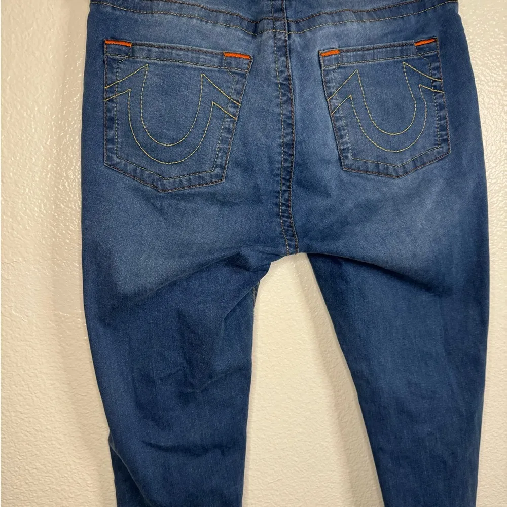 TRUE RELIGION DREAMCATCHER STELLA Mid RISE SKINNY Curvy JEANS 32. - Image 8