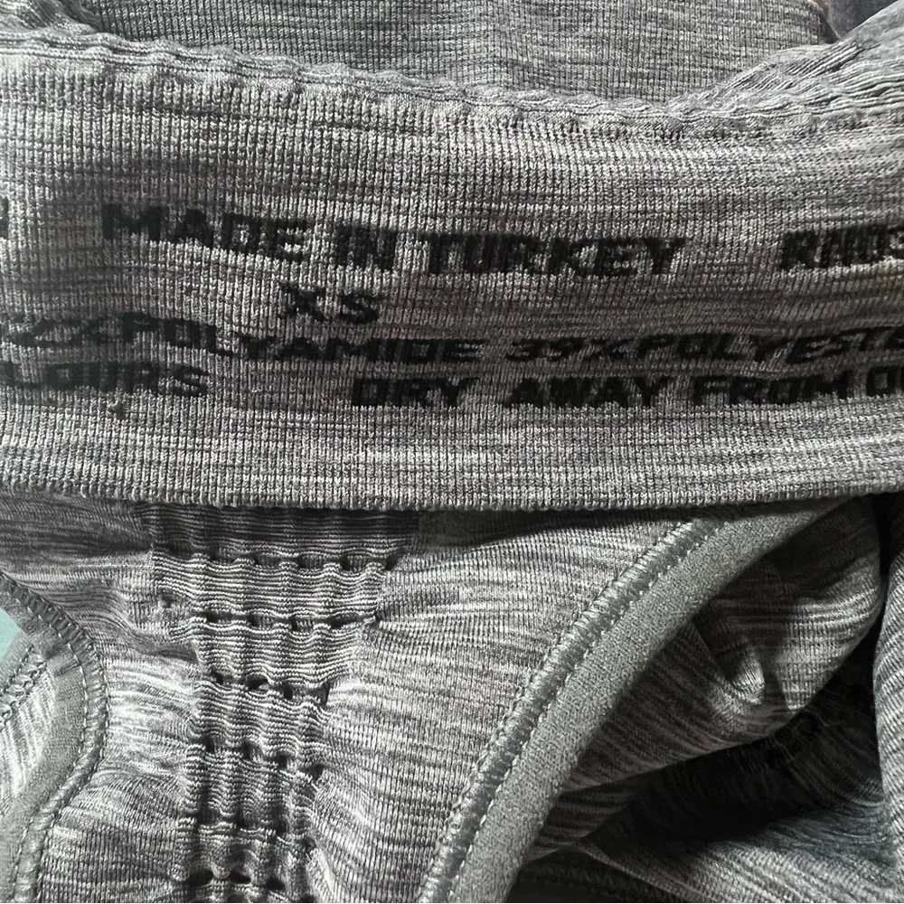 NWT Sweaty Betty Stamina Workout Bra Charcoal Grey Marl Sports Size XS 0-2 - Image 11