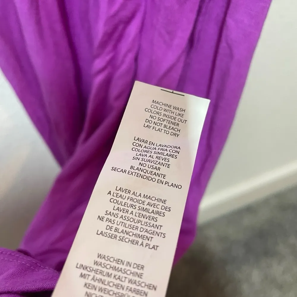 NWT Fabletics Neema Maxi Racerback Dress in Purple Size XS - Image 8