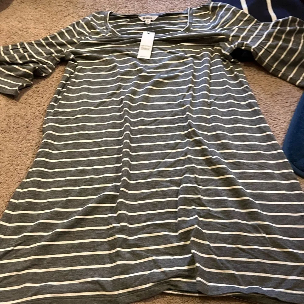 NWT BB dakota striped dress M - Image 6