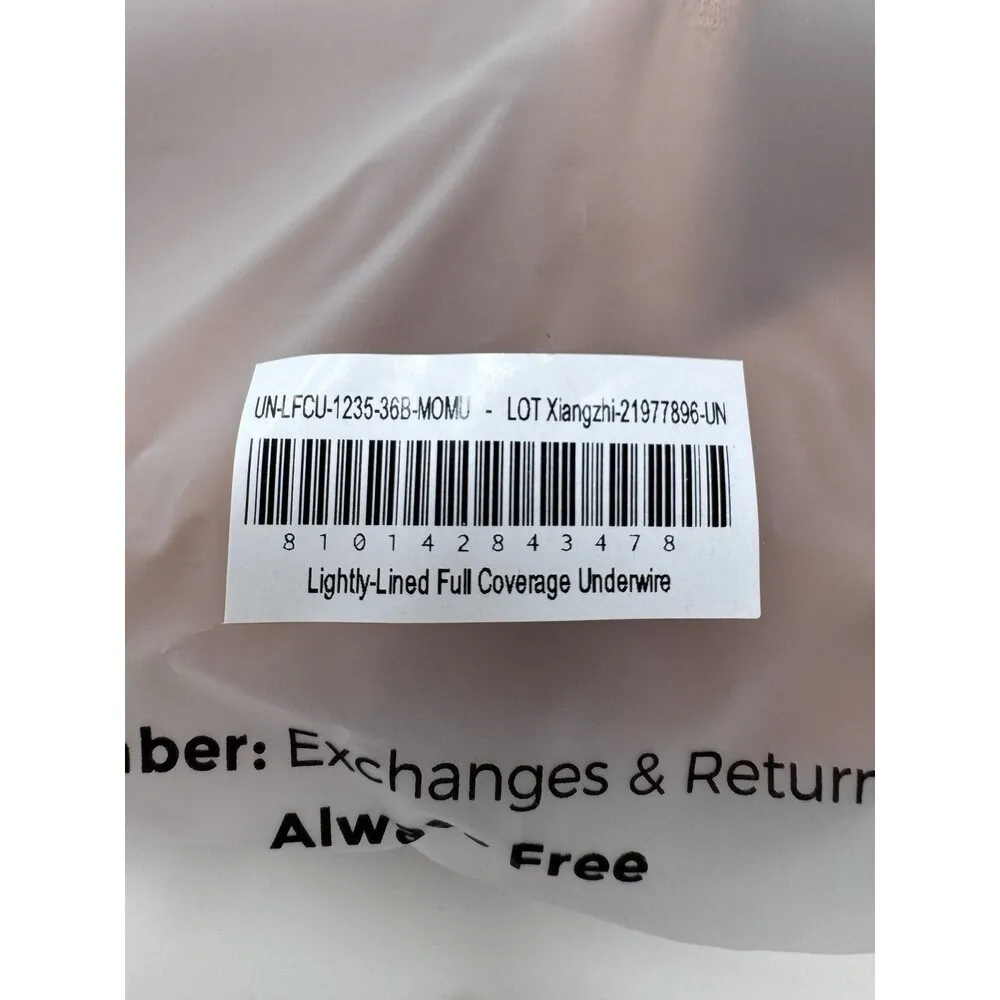 Underoutfit The Underwire Cradle Bra Mocha Mousse Size 36B NWT Brown - Image 7