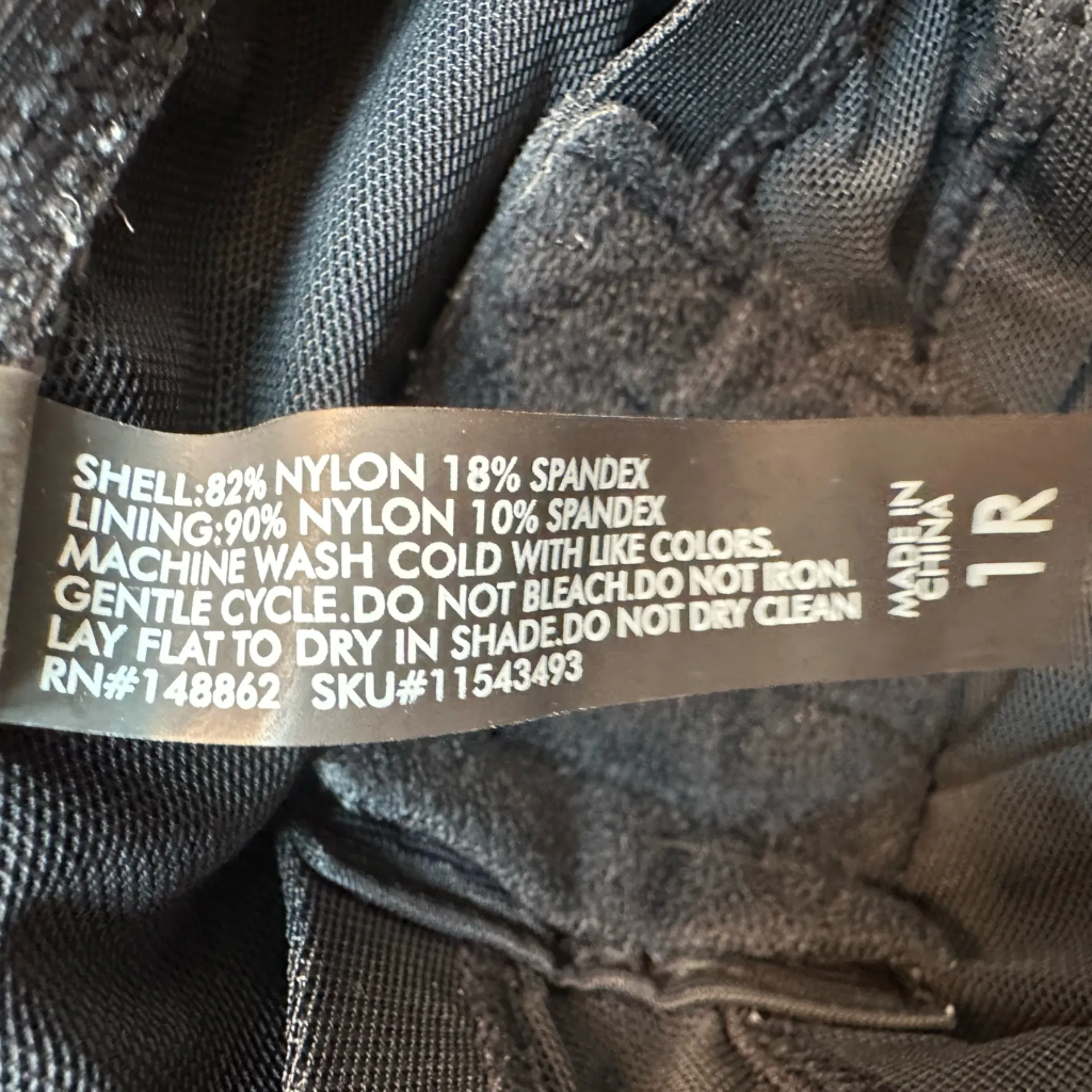 Torrid Black One-Piece Swimsuit Swim Dress Wireless Built in Bra Plus Size 1X - Image 9