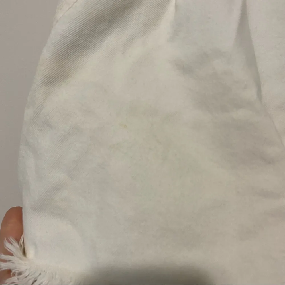 We the Free Off-White Raw Hem Mini Skirt 30 - Image 5