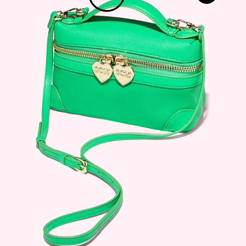 NWT Stoney Clover Lane Micro Top Handle Crossbody Bag Avocado Vibrant Green Mini - Image 2
