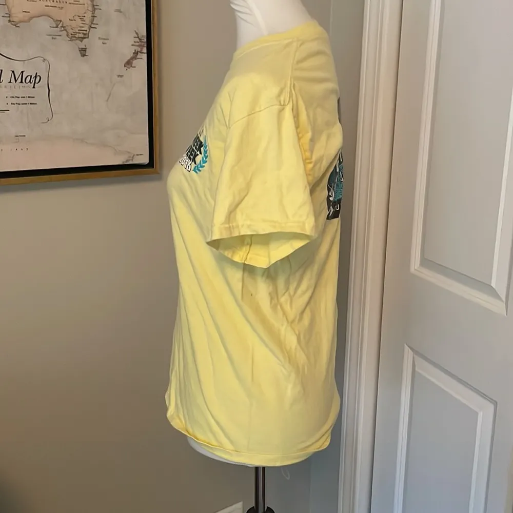 Light Yellow Kappa Delta Milwaukee Fitted Tee - Image 4