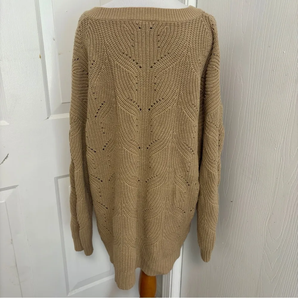 Torrid Pointelle Knit Pullover Sweater - Image 4