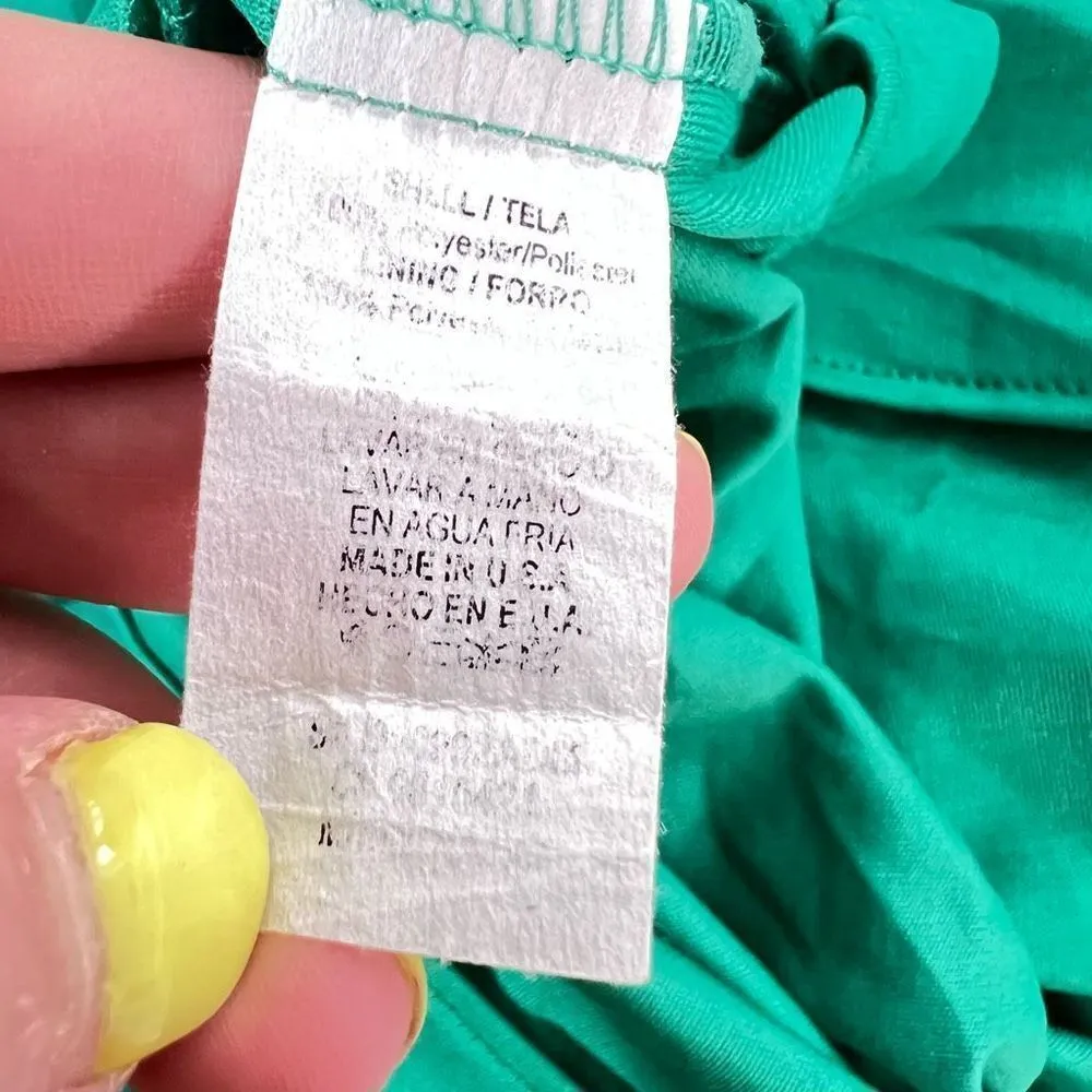 Lulus Exclusive Women's Rooftop Garden Backless Emerald Green Prom Dress Size S - Image 10